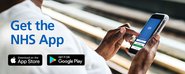 Get the NHS App by clicking here
