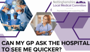 Can my GP ask the hospital to see me quicker?